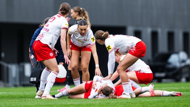 Notarzteinsatz in Salzburg: Zwei Spielerinnen verletzt