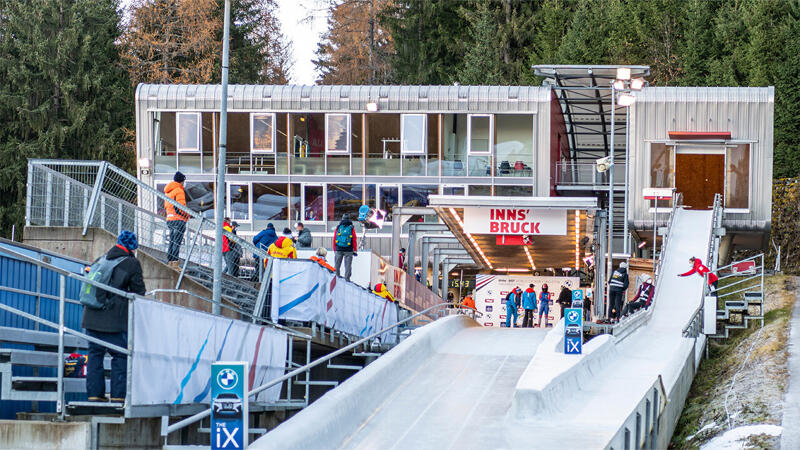 Olympia-Eiskanal von Igls zum Teil homologiert