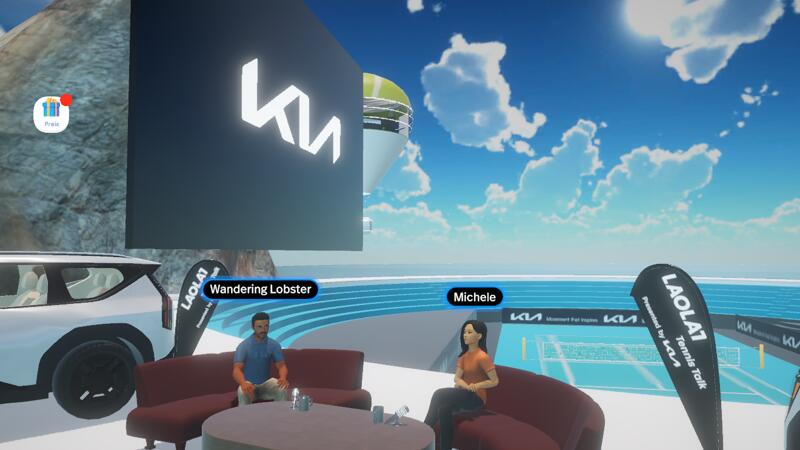 Der Tennis-Talk presented by KIA auf der LAOLA1-Sportinsel