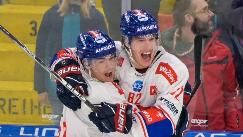 Innsbrucker Haie halten sich die Pioneers vom Leib