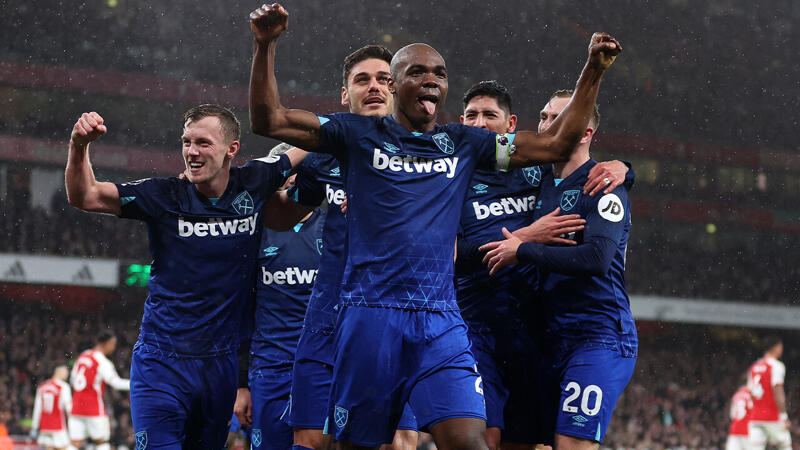 West Ham vermiest Arsenal den Sprung an die Spitze