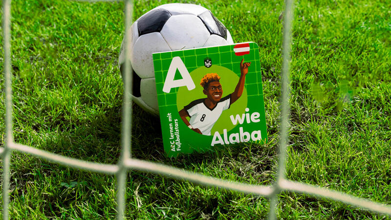 "A wie Alaba" - ABC lernen mit Österreichs Fußballstars