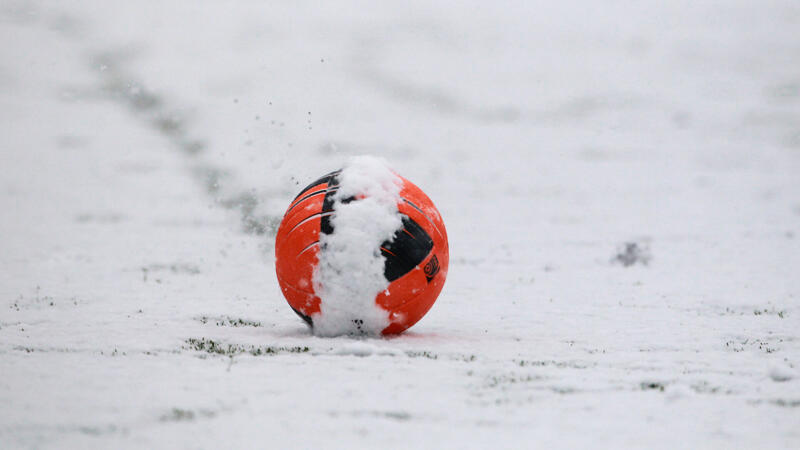 Auch Amstetten - <a href='/de/daten/news/fussball/gak/' class='tag'>GAK</a> fällt dem Schnee zum Opfer