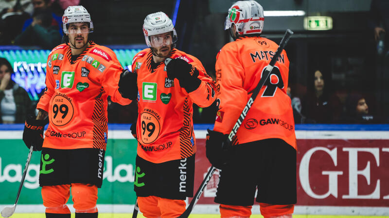 18 Sekunden vor dem Ende! <a href='/de/daten/news/eishockey/graz99ers/' class='tag'>Graz99ers</a> biegen Asiago Hockey