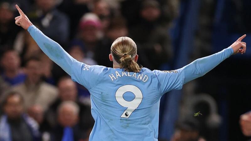 50 Tore! Erling Haaland knackt Premier-League-Rekord