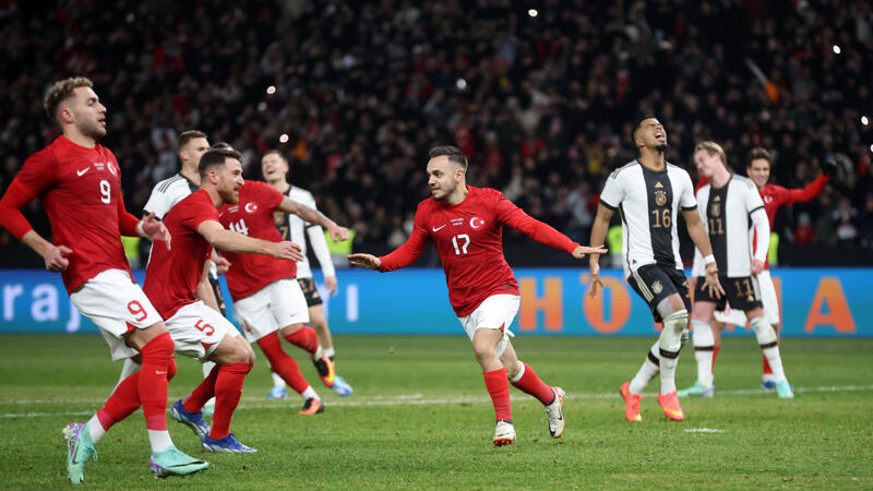 Vor ÖFB-Duell: <a href='/de/daten/news/deutschland/' class='tag'>Deutschland</a> kassiert Niederlage gegen Türkei
