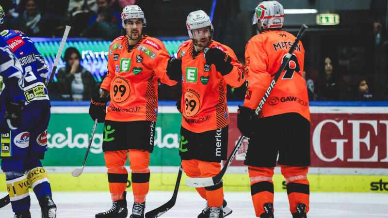 <a href='/de/daten/news/eishockey/graz99ers/' class='tag'>Graz99ers</a> feiern späten Auswärtssieg gegen Pioneers