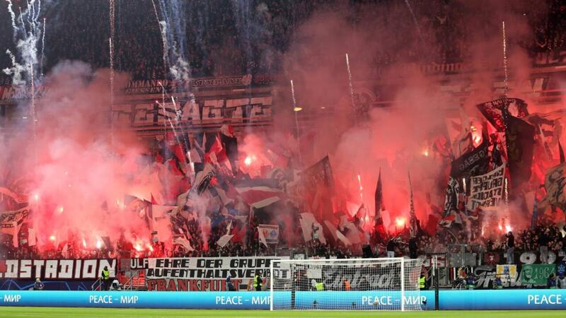 Nach Ausschreitungen: Gefängnisstrafen für Eintracht-Fans
