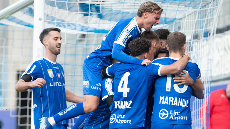 Blau-Weiß Linz stoppt den LASK im Derby