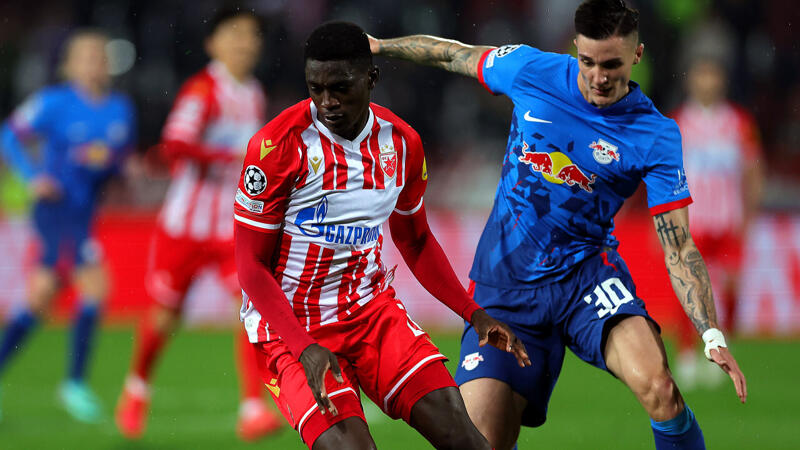 <a href='/de/daten/news/fussball/rb-leipzig/' class='tag'>RB Leipzig</a> fixiert in Belgrad den Einzug ins Achtelfinale