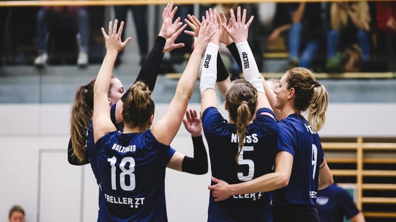 <a href='/de/daten/news/volleyball/austrian-volley-league-women/' class='tag'>AVL Women</a>: Favoritensiege am Nationalfeiertag