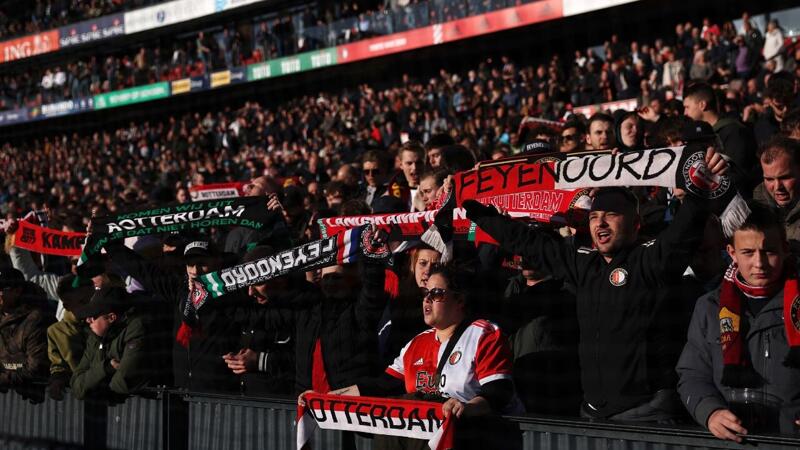 Keine Auswärtsfans bei CL-Spielen von Feyenoord und Lazio