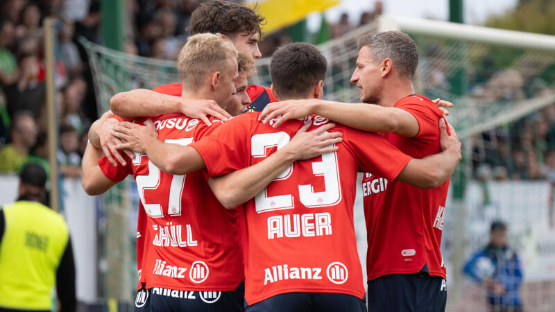 Kantersieg! Rapid befreit sich bei desolatem Lustenau