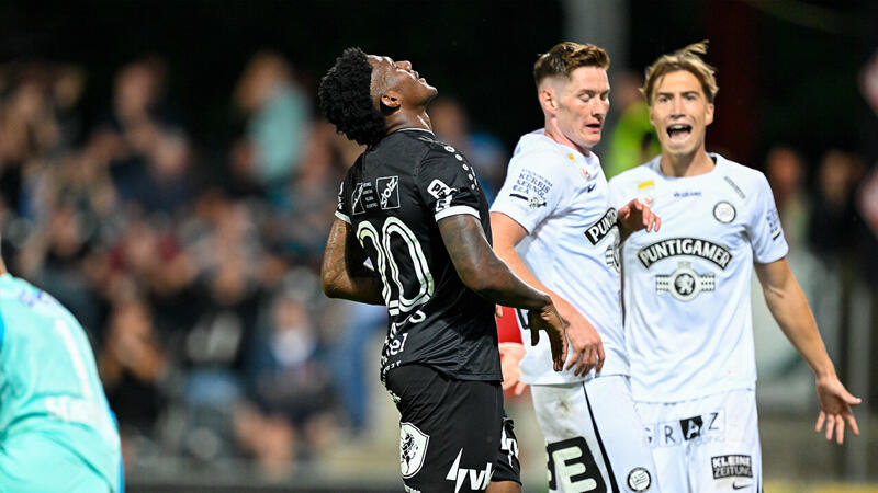 Joker-Tor in letzter Minute rettet Sturm-Sieg in Altach