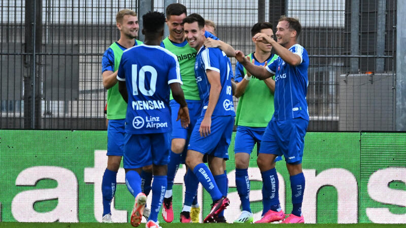 Aufsteiger Blau-Weiß Linz stürmt zu erstem Bundesliga-Sieg