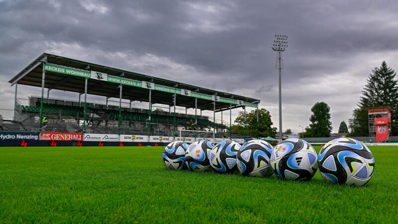 Trainingsgelände von Austria Lustenau überschwemmt