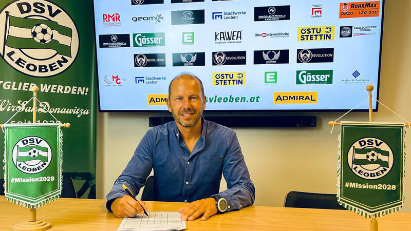 Fix: <a href='/de/daten/news/fussball/dsv-leoben/' class='tag'>DSV Leoben</a> stellt neuen Cheftrainer vor