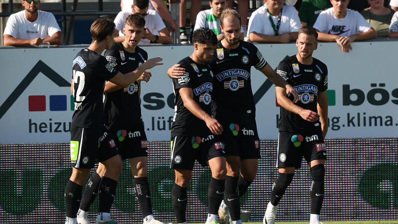 Sturm siegt in Lustenau und sorgt sich um Jatta-Verletzung