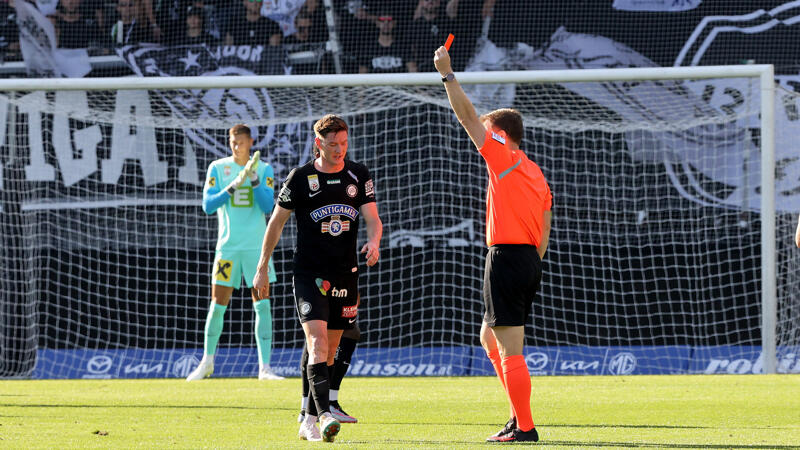 Nach Notbremse: So lange fehlt Schnegg Sturm Graz