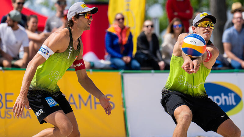 <a href='/de/daten/news/beachvolleyball/' class='tag'>Beachvolleyball</a>-EM 2023: Spielplan für Donnerstag