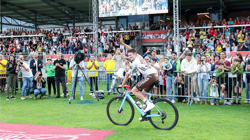 "Tour de Gall": Großer Empfang für Gall in Tiroler Heimat