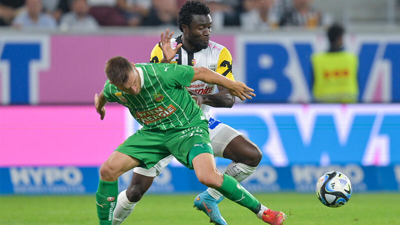 <a href='/de/daten/news/fussball/lask/' class='tag'>LASK</a> rettet in letzter Sekunde Remis gegen starkes Rapid