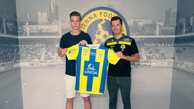 First Vienna verstärkt sich mit Abwehrtalent <a href='/de/daten/news/marvin-schuster/' class='tag'>Marvin Schuster</a>