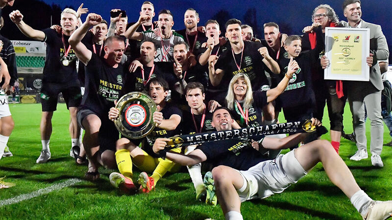 Meister! <a href='/de/daten/news/fussball/dsv-leoben/' class='tag'>DSV Leoben</a> nach 14 Jahren zurück im Profifußball