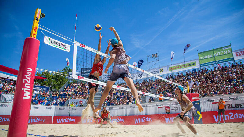 Die "win2day Beach Volleyball Tour PRO" - LIVE bei LAOLA1
