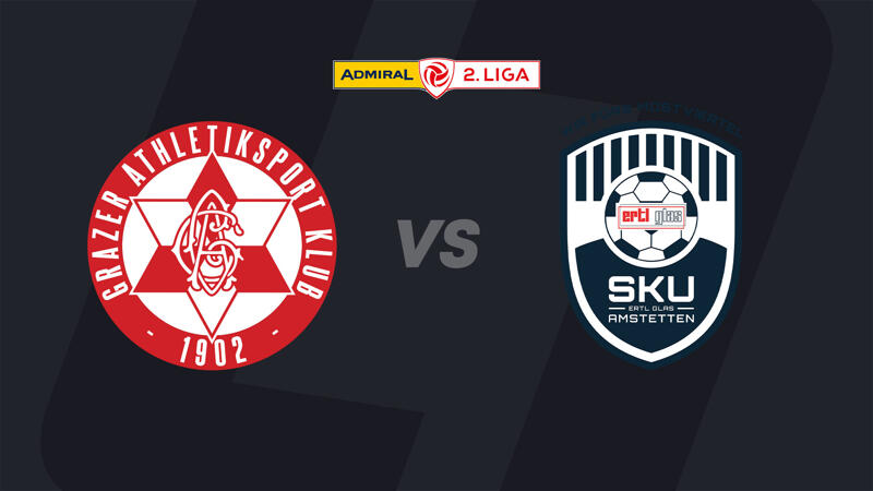 Amstetten bezwungen! <a href='/de/daten/news/fussball/gak/' class='tag'>GAK</a> sichert sich Titel-Matchball