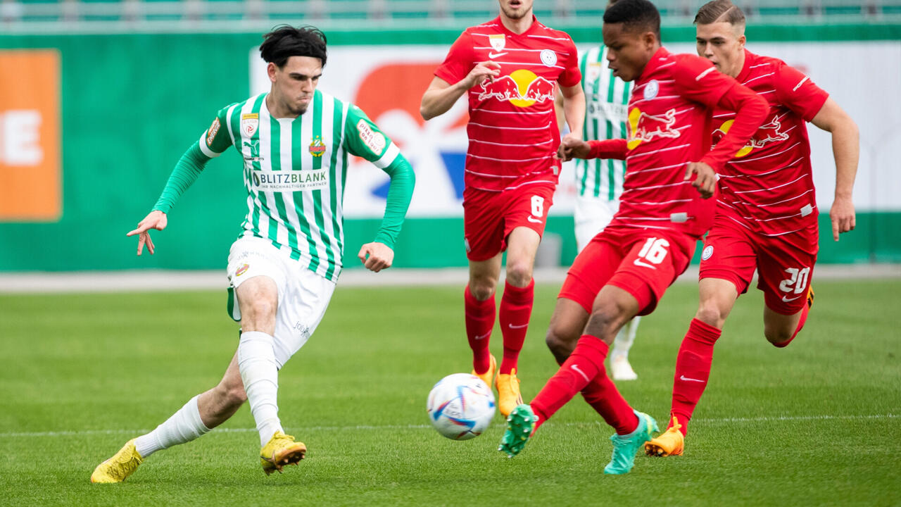 2. Liga: Kein Sieger im Krisenduell Rapid II gegen Liefering