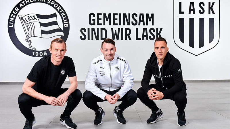 LASK präsentiert neue Trikots für 2023/24 - die Bilder