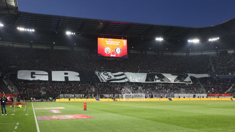 DIASHOW: Die besten Bilder vom ÖFB-Cup-Finale 2023 Sturm - Rapid