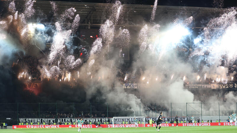 DIASHOW: Die besten Bilder vom ÖFB-Cup-Finale 2023 Sturm - Rapid