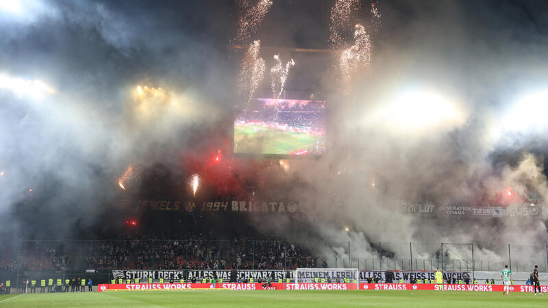 DIASHOW: Die besten Bilder vom ÖFB-Cup-Finale 2023 Sturm - Rapid