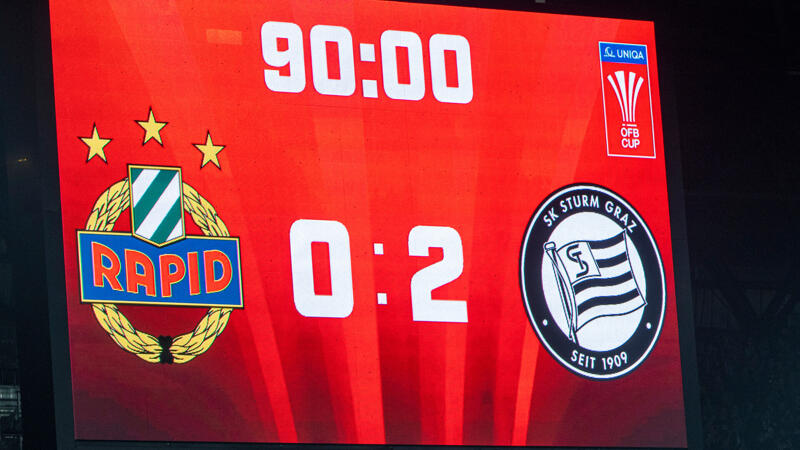 DIASHOW: Die besten Bilder vom ÖFB-Cup-Finale 2023 Sturm - Rapid