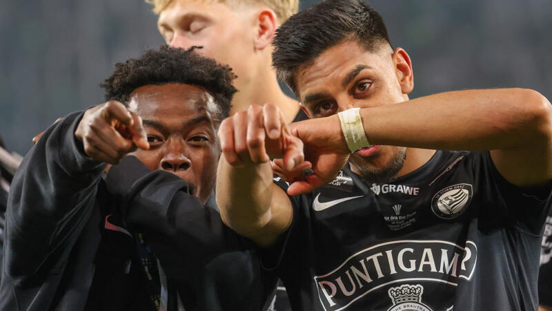 DIASHOW: Die besten Bilder vom ÖFB-Cup-Finale 2023 Sturm - Rapid