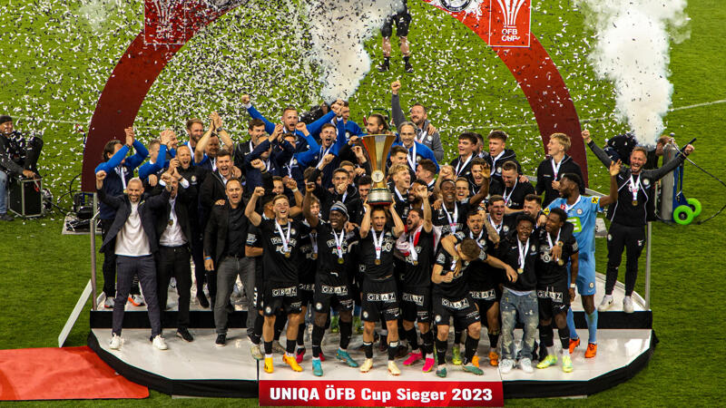 DIASHOW: Die besten Bilder vom ÖFB-Cup-Finale 2023 Sturm - Rapid