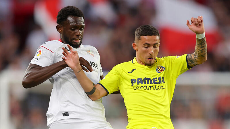 Sevilla bejubelt späten Sieg gegen Villarreal