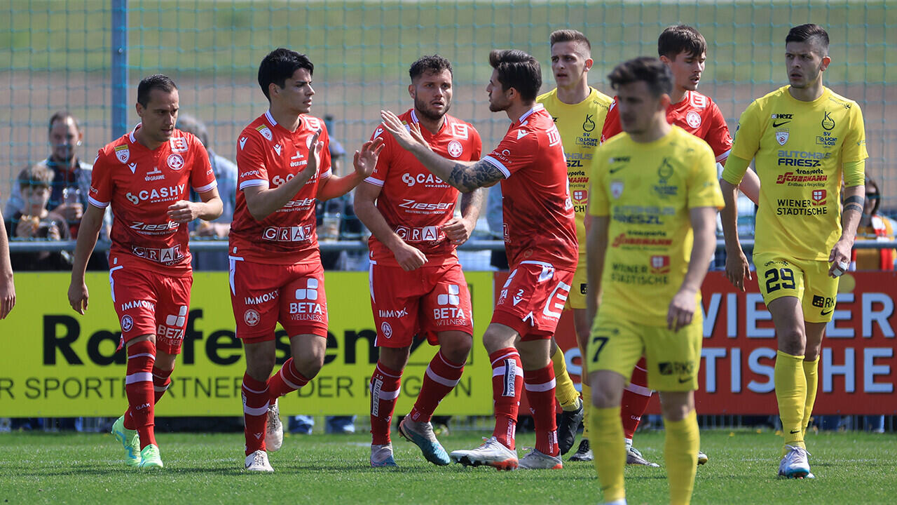 Mit Slapstick- und Traumtor: GAK biegt Lafnitz im Derby