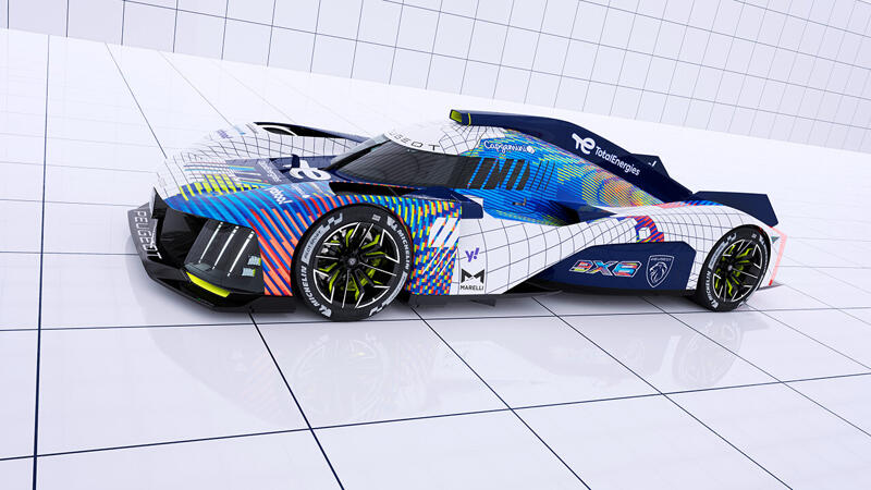 Peugeot präsentiert spektakuläres Design für Le-Mans-Auto