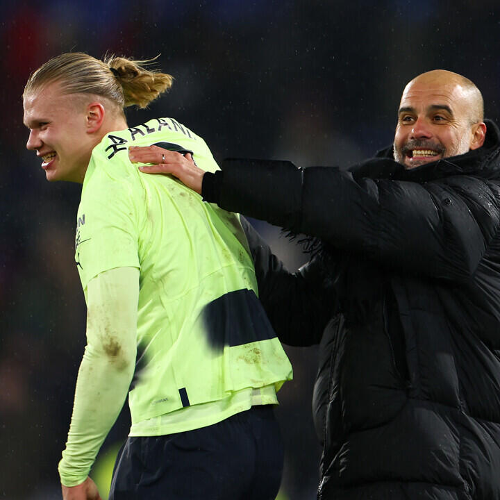 Guardiola über Haaland: "Er kann alle Rekorde brechen"