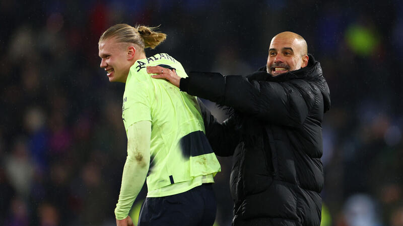 Guardiola über Haaland: "Er kann alle Rekorde brechen"