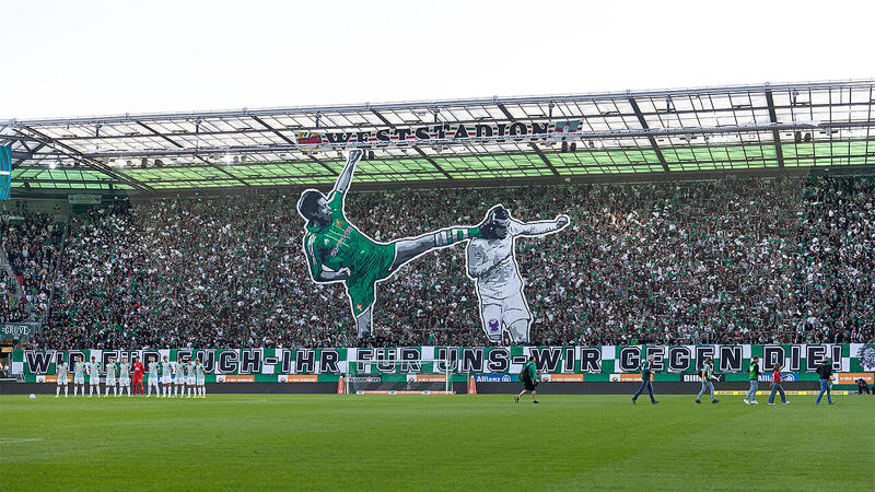 26.000 Zuschauer! 339. <a href='/de/daten/news/wiener-derby/' class='tag'>Wiener Derby</a> ist ausverkauft