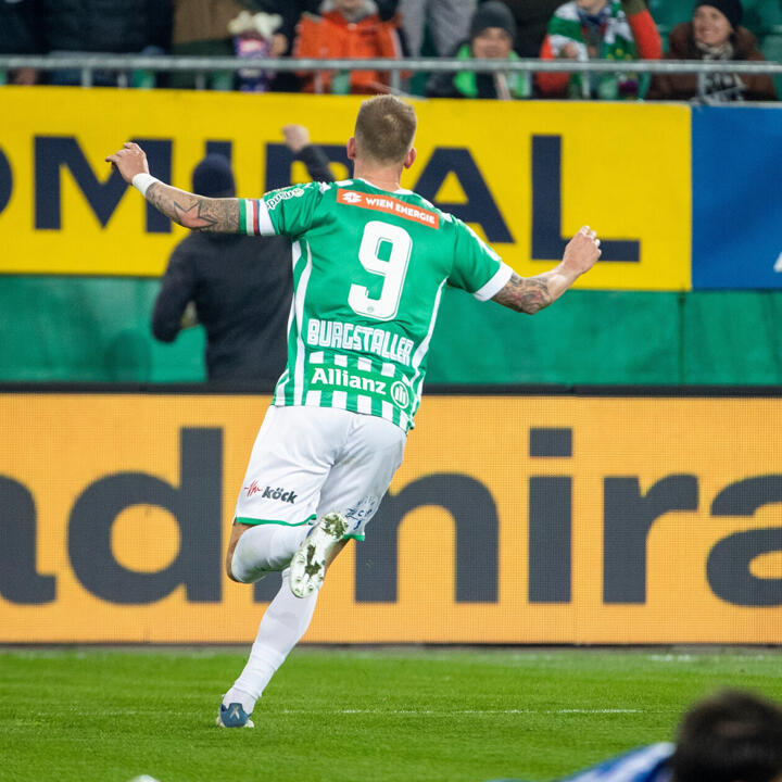 Doppelter Burgstaller schießt Rapid ins Cupfinale