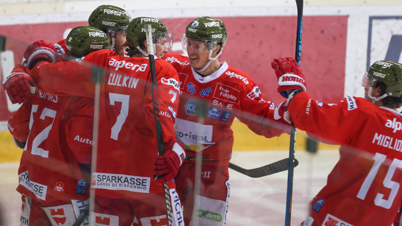HC Bozen gewinnt bei Capitals und steht vor Finaleinzug
