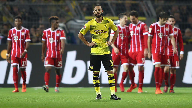 2017/18, 11. Spieltag - Dortmund-Bayern 1:3