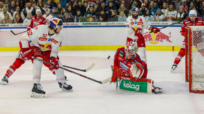 Salzburg meldet sich gegen den <a href='/de/daten/news/eishockey/kac/' class='tag'>KAC</a> eindrucksvoll zurück