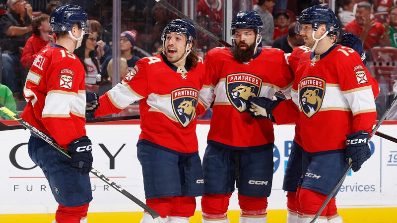 Irre Tor-Show! Panthers schreiben <a href='/de/daten/news/eishockey/nhl/' class='tag'>NHL</a>-Geschichtsbücher neu