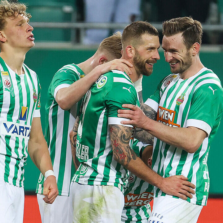 Rapid siegt sich gegen die WSG in die Meistergruppe